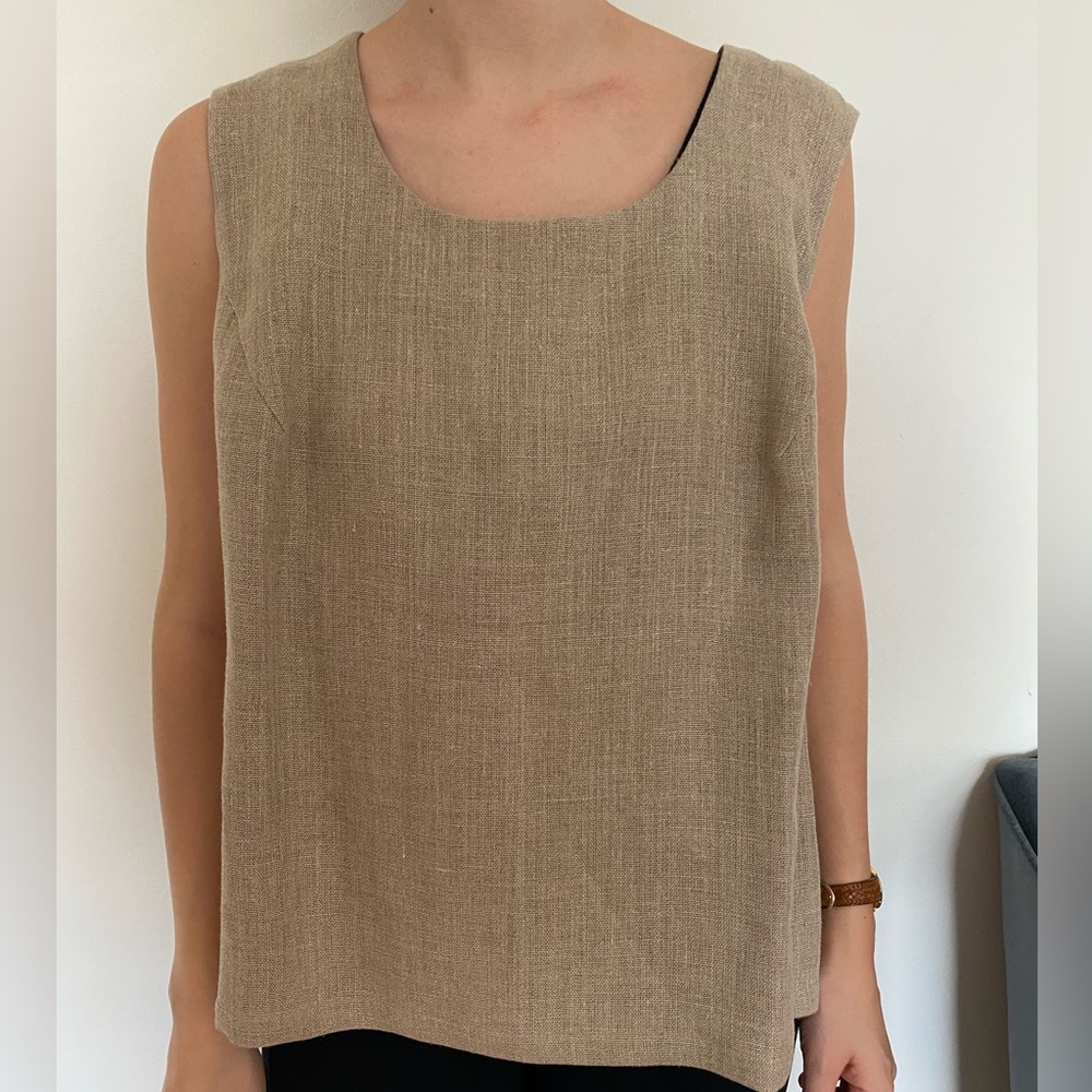 Vintage Algo NWT Linen Top